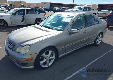 2005 Mercedes-Benz C 230 Kompressor Sport from USA, damaged, VIN WDBRF40J65F597454